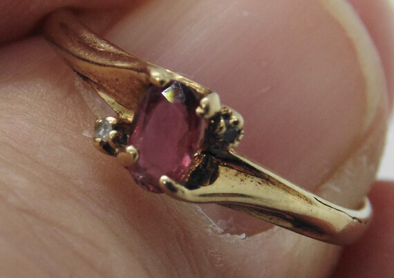 Cocktail ring in 10kp - Gem