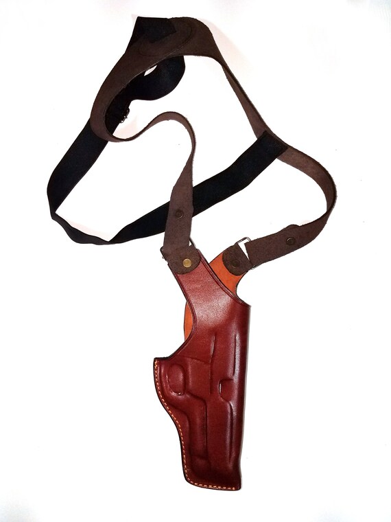 Shoulder Leather Horizontal/ Vertical RH Holster for Glock 19 23 New Molded