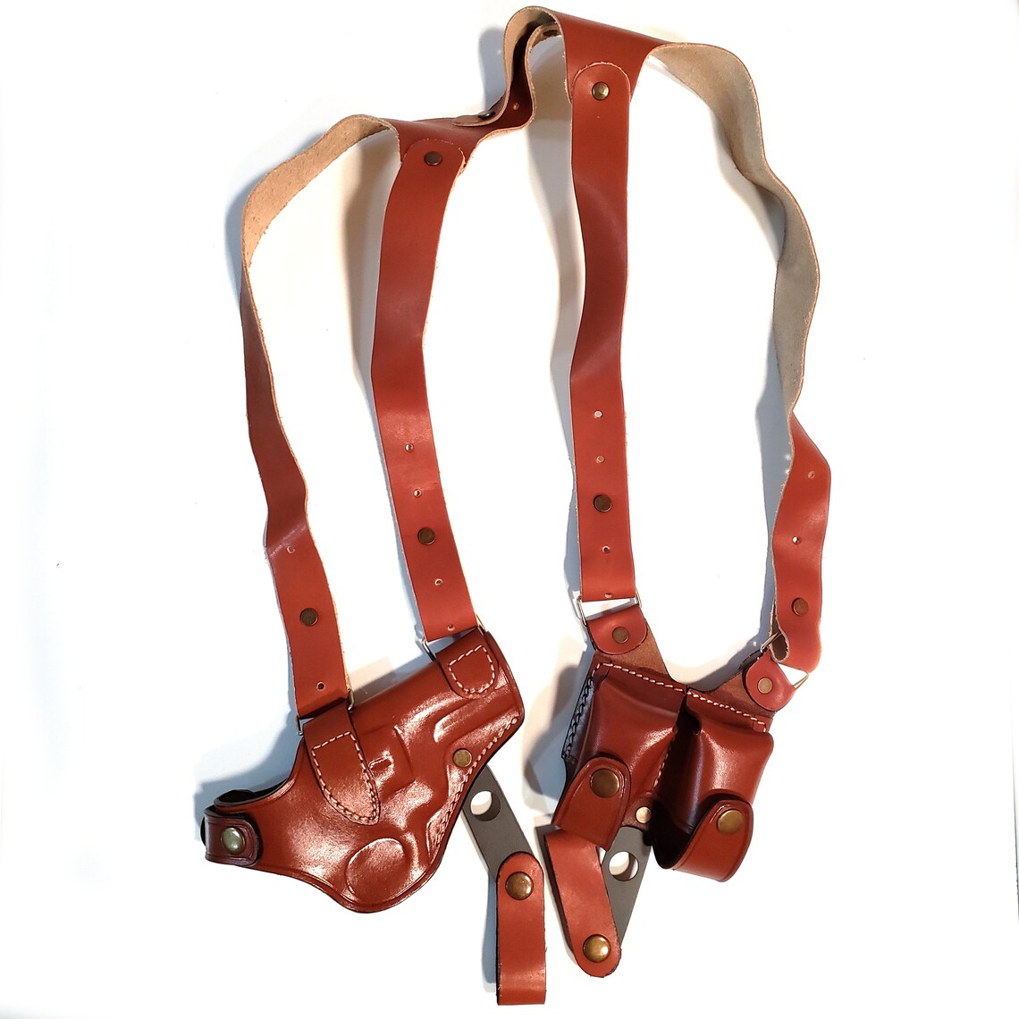 Smith Wesson 686 Shoulder Leather Holster SW 686 With Etsy