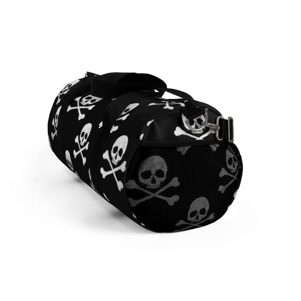 Skull & Crossbones Duffle Bag Pirate Duffle Bag Nautical Etsy