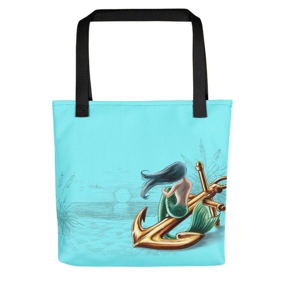 mermaid beach tote