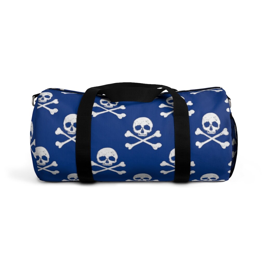 Skull & Crossbones Duffle Bag Pirate Duffle Bag Nautical Etsy