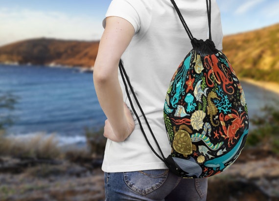 Ocean themed backpack cheap