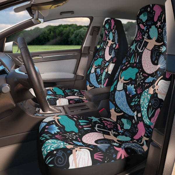 Boho Mermaids Car Seat Cover main image 1