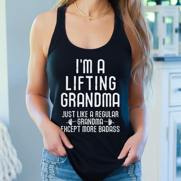 Grandma Workout Tank Top / Workout Tanks For Grandma / Gym Tank Top For Women / Workout Tank Top For Women / Workout tshirt For Grandma