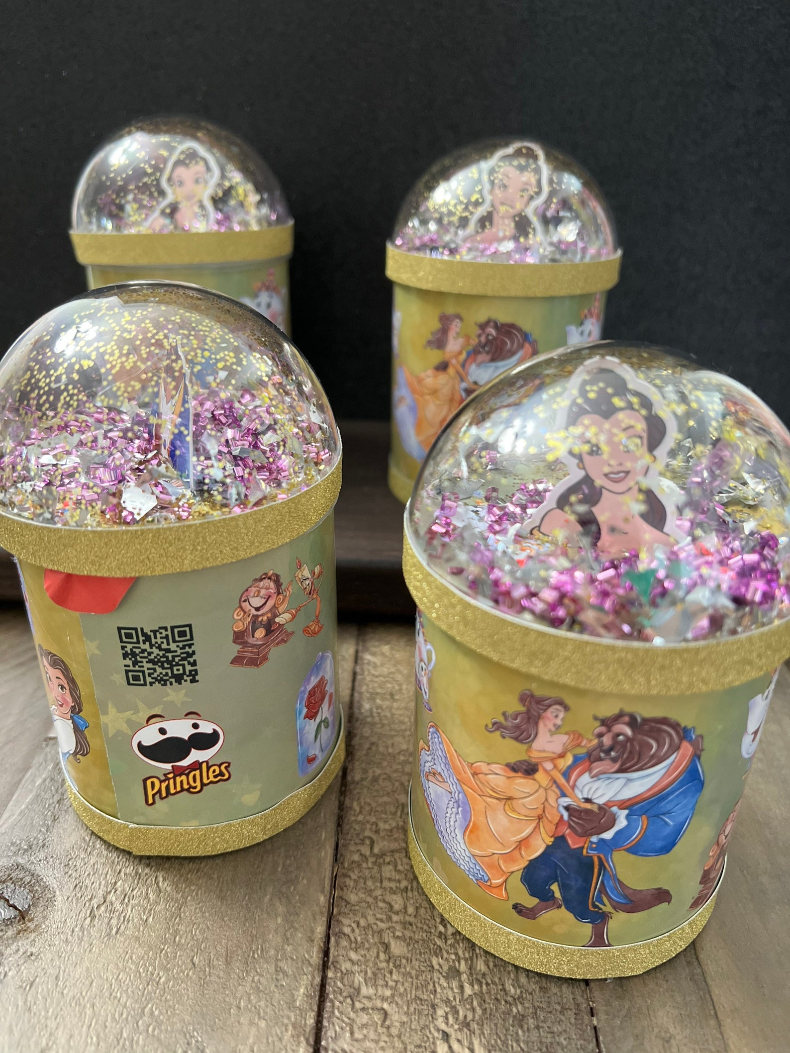 Beauty and the Beast Pringles - Princess Party - Baby Shower - Beauty ...