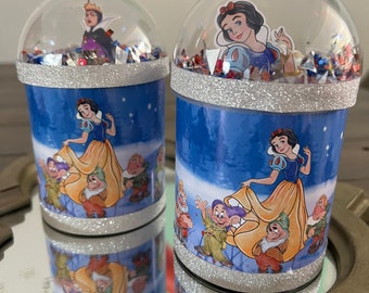 Snow white Decorate Pringles - Princess Party - Baby Shower - Snow white treats -  Snow White Birthday Party -  3D Shaker Pringles