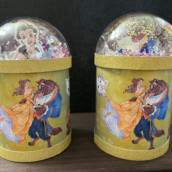 Beauty and the Beast Pringles - Princess Party - Baby Shower - Beauty treats - Beauty and the Beast Party favors -  3D Shaker Pringles party