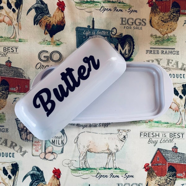 Funny Butter Dish Etsy