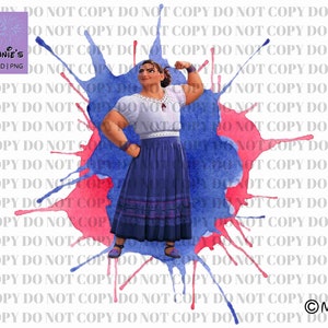 Luisa Encanto Watercolor PNG Art ~ Encanto Clipart ~ Perfect for Sublimation!