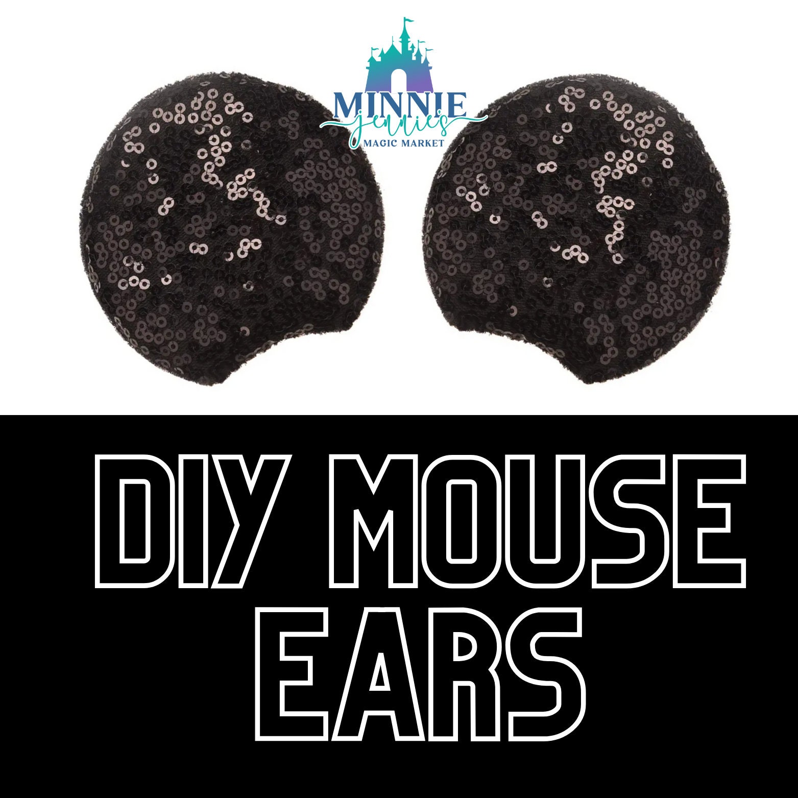 Diy Mini Mickey Ears Hat Mickey Ears Diy Disney Baseball Hats