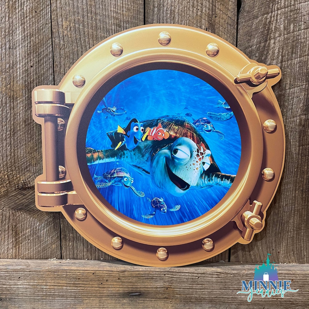 Disney Porthole - Customized Indoor / Outdoor Sign for Home, Porch ...