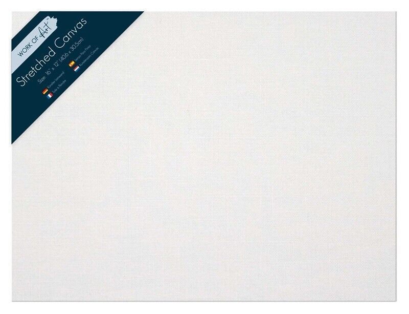 Blank Artist Canvas Art Board Plain Painting Stretched Framed White ...