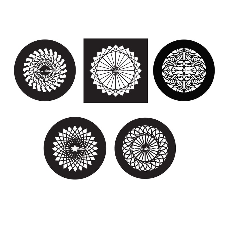 Cake Stencils SVG Window Download Vector Printable Art Etsy