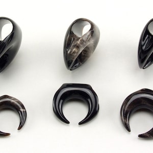 Dehner, Büffelhornkralle, Plug-Tunnel-Muster, Erhältlich in 19 und 20 Millimeter