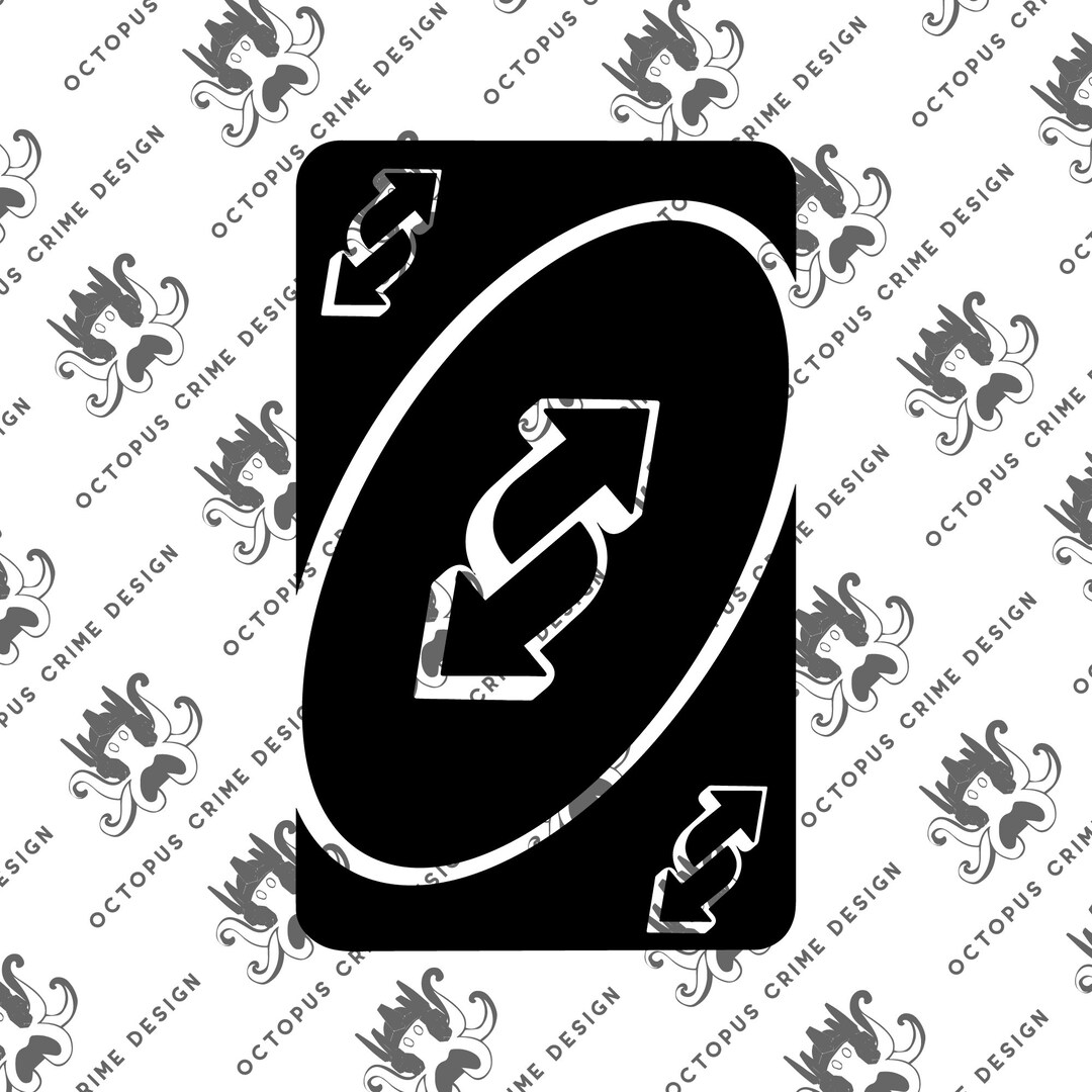 Reverse Card SVG PNG AI Digital File - Etsy Australia