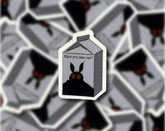 Have You Seen Me? Mothman Vinyl Sticker