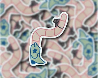 Would You Still Love Me If I Was a Cowboy Vinyl Sticker