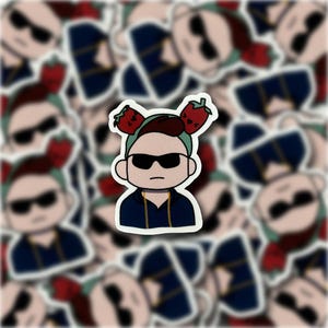 Strawberry Dungeon Master Sticker