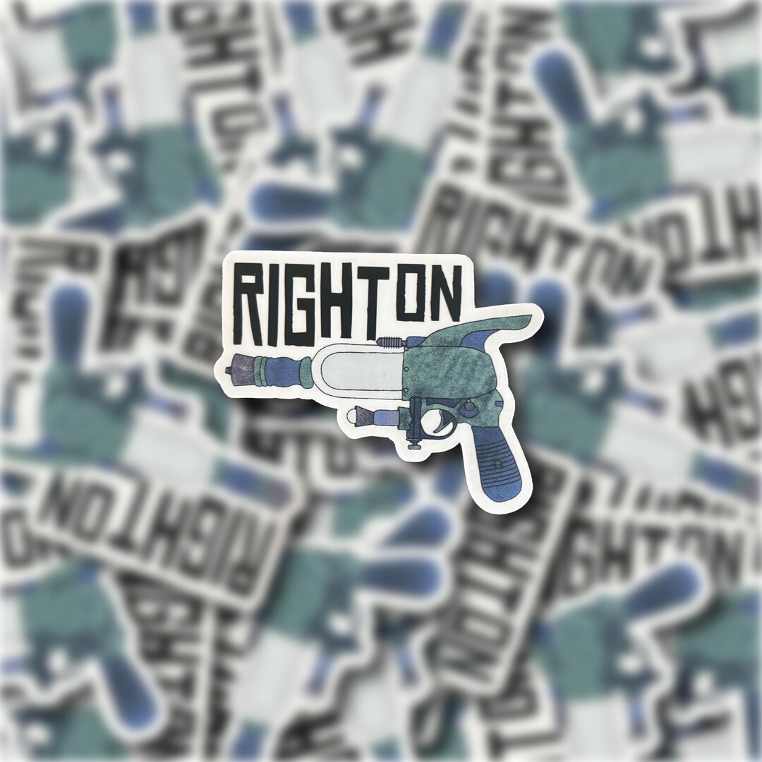 Right on Sticker - Etsy