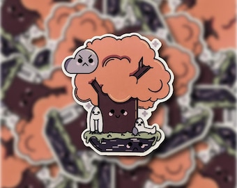 Kawaii Fresno Nightcrawler Vinyl Sticker