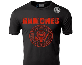 Vintage Capital Radio One the Ramones Punk Rock Band Striped