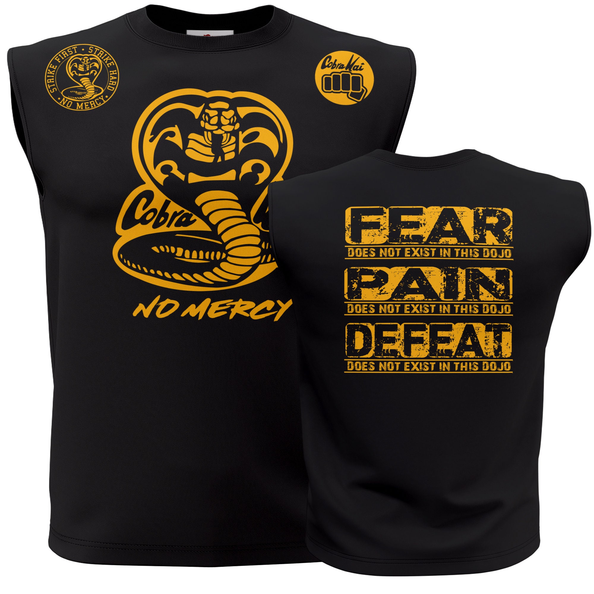 Cobra kai sleeveless shirt Clearance