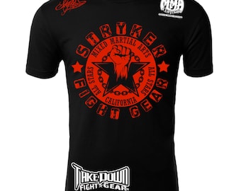Stryker Fight Gear All Star Take Down MMA UFC Ultimate Adult Shorts Sleeve T-Shirt