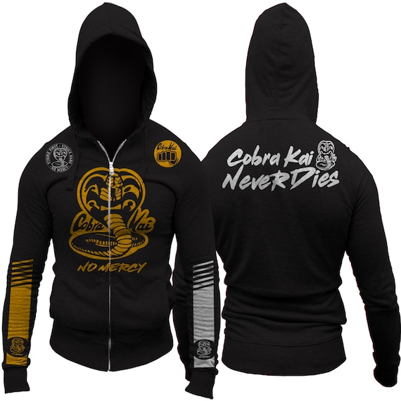 Cobra kai zip hoodie clearance