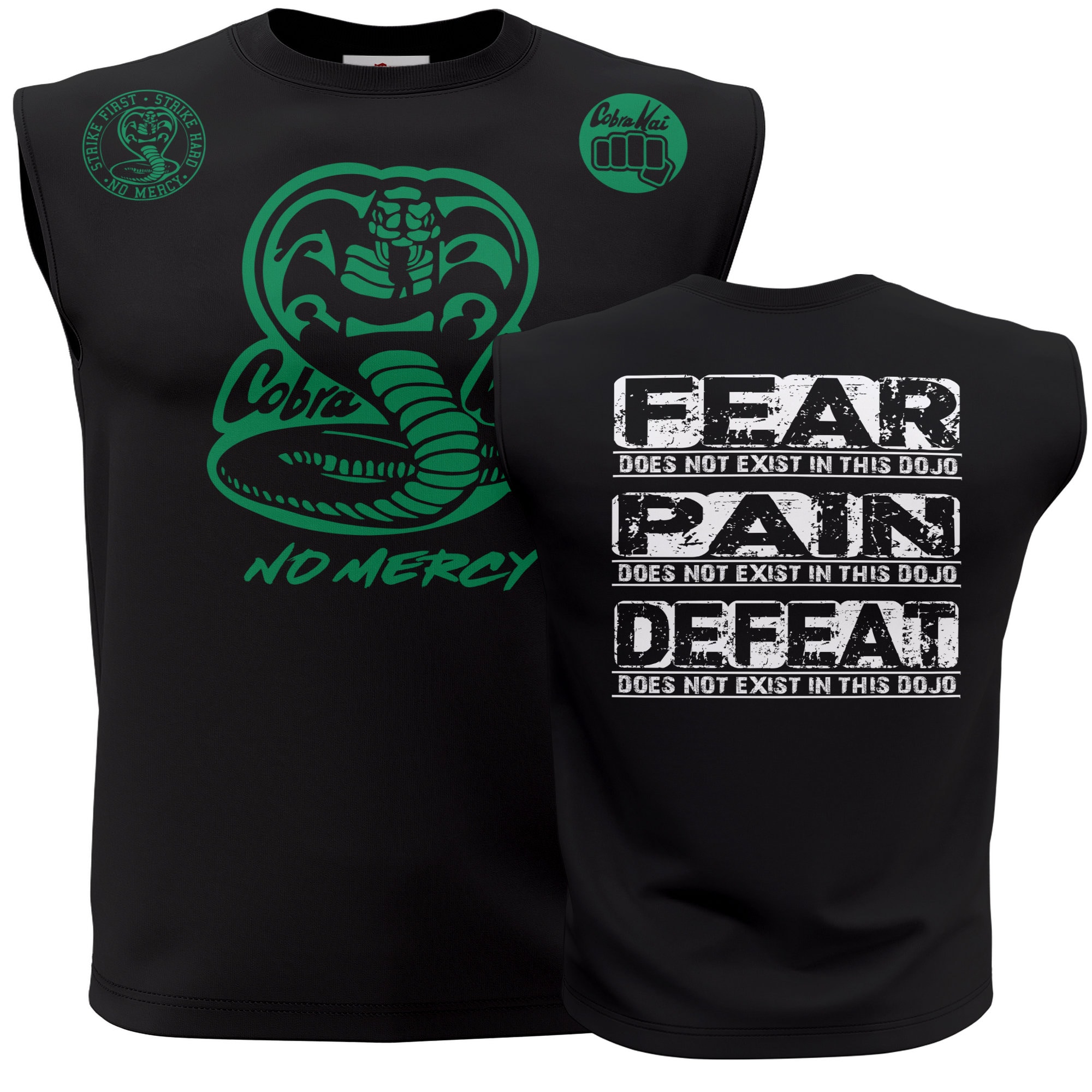 New Cool Cobra Kai No Mercy Karate kid ufc mma Adult