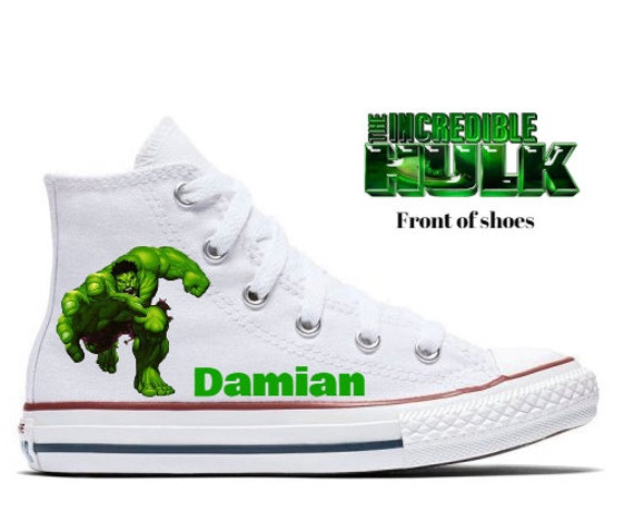 incredible hulk converse shoes