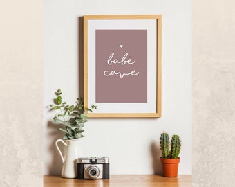 Bave cave | Printable artwork