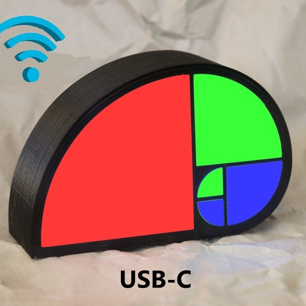 Orologio Fibonacci USB-C