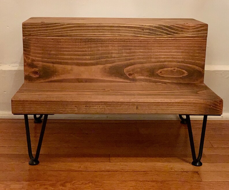 Industrial Modern Rustic Pet Step Stool Dog and Cat Steps Etsy