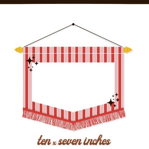 Chocolate Sweet Shop Pin Banner