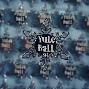 Winter Celebration Yule Ball Pin