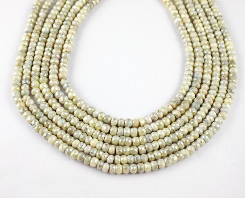 1 Strand High Quality Silverite Sparkling Faceted Rondelle Gemstone 5mm,13 Long,Faceted Beads Silverite Faceted Wholesale Beads,Necklace
