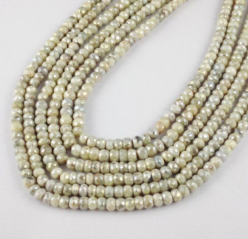 1 Strand High Quality Silverite Sparkling Faceted Rondelle Gemstone 5mm,13 Long,Faceted Beads Silverite Faceted Wholesale Beads,Necklace