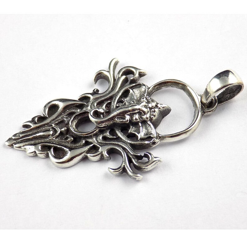 Charmin Pendant 1 Pcs Fancy Ganesh Look Design 925 Sterling Silver Black Oxidize Lovely Pendant Vintage Pendant Indian Lord Pendant