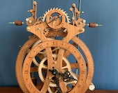 Epicyclic Grasshopper Skeleton Clock  DXF files for CNC Router