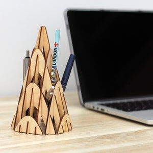 Christmas tree decoration and pencil case