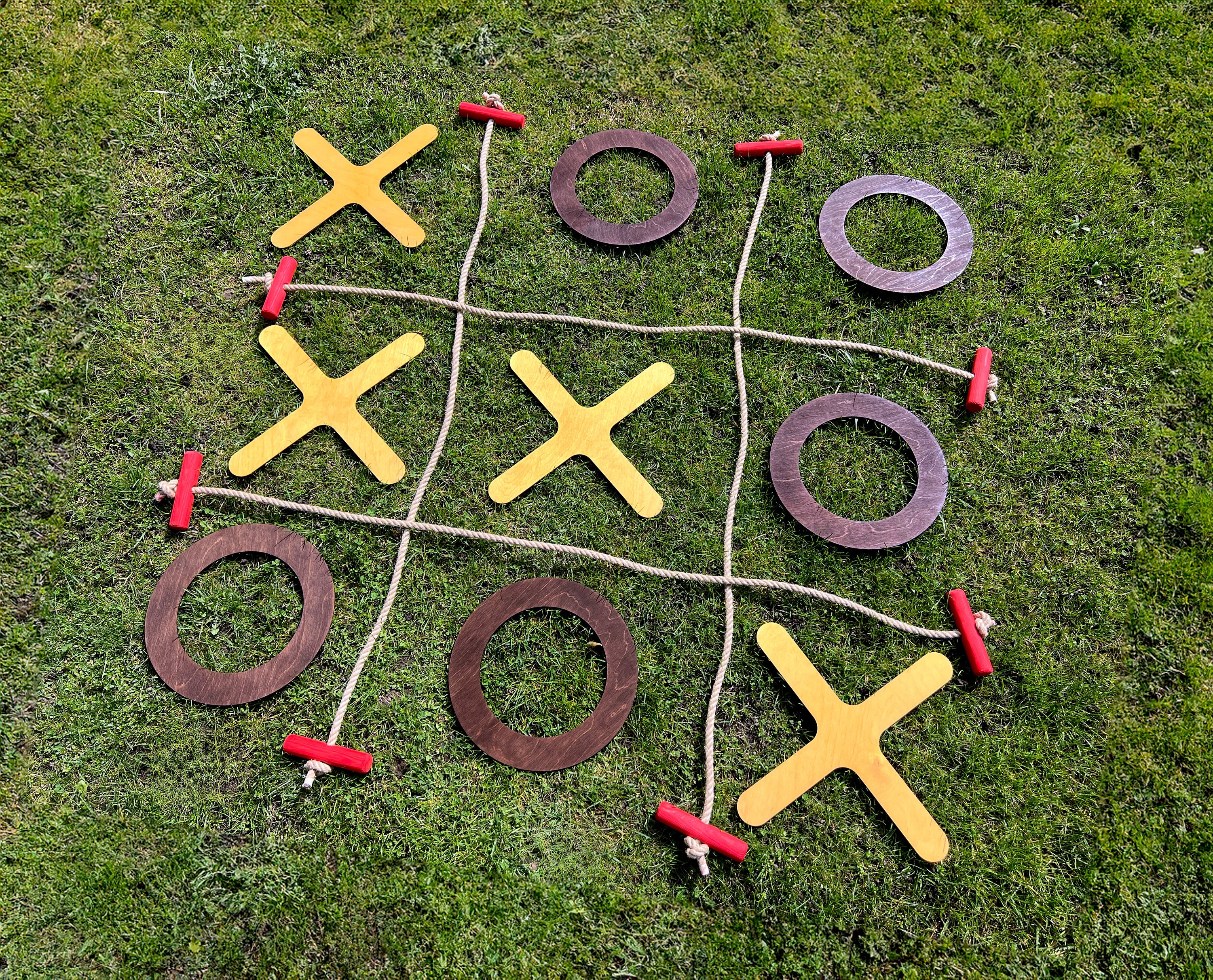 Tic Tac Toe, Yard Game, Kids Game, Wedding Yard game, Classroom and Office Game, Birthday Gift, over sized, Big Outdoor Lawn Game, Giant