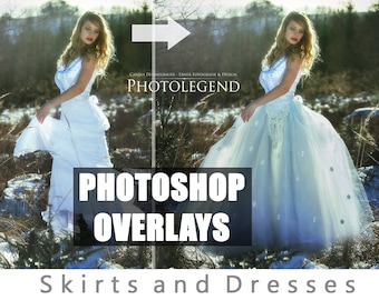 Photoshop Overlays SKIRT DRESSES