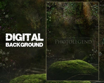 Digital Fantasy Background Backdrop