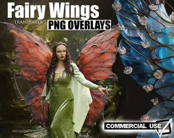 FAIRY WINGS transparent PNG overlays