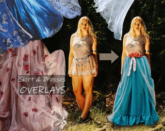 Photoshop Overlays SKIRT DRESSES VOL.2