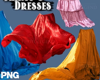 PNG's Overlays Skirt Dresses VOL.2