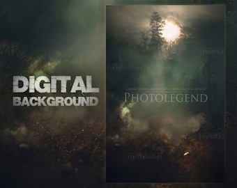 Digital Fantasy Background Backdrop