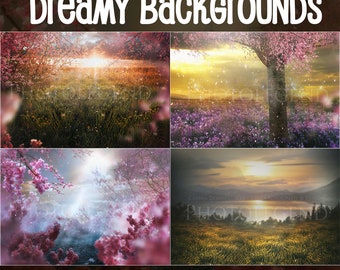 4 Dreamy Backgrounds