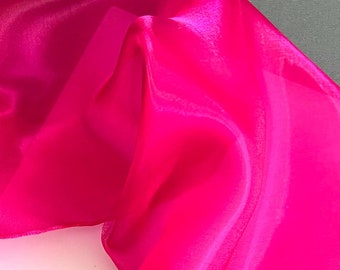 Pink organza fabric White Organza lace fabric Blue Organza Fabric Wedding dress fabric Sheer Shiny Organza fabric Pink Organza